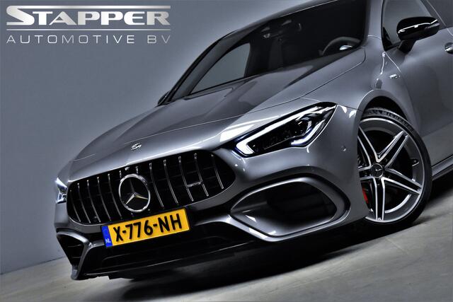 Mercedes-Benz CLA-KLASSE Shooting Brake AMG 45 S 4MATIC+ 422pk Automaat Premium Plus Virtual/Carplay/Keyless/Cameras/Alcantara/Leer/Lmv19"