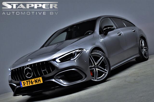 Mercedes-Benz CLA-KLASSE Shooting Brake AMG 45 S 4MATIC+ 422pk Automaat Premium Plus Virtual/Carplay/Keyless/Cameras/Alcantara/Leer/Lmv19"