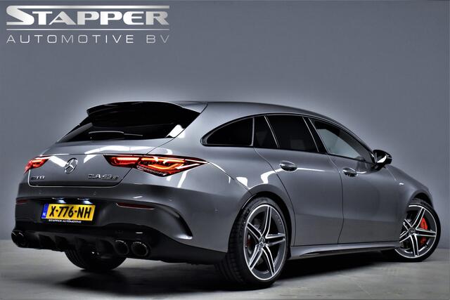 Mercedes-Benz CLA-KLASSE Shooting Brake AMG 45 S 4MATIC+ 422pk Automaat Premium Plus Virtual/Carplay/Keyless/Cameras/Alcantara/Leer/Lmv19"
