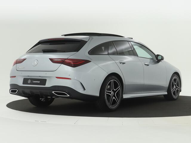 Mercedes-Benz CLA-KLASSE Shooting Brake 180 Star Edition AMG Line | Nightpakket | Parkeerpakket met achteruitrijcamera | Spiegelpakket | EASY PACK achterklep | USB pakket plus | KEYLESS GO-comfortpakket | Sfeerverlichting | Zitcomfortpakket |