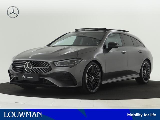 Mercedes-Benz CLA-KLASSE Shooting Brake 180 Star Edition AMG Line Plus | Trekhaak | Nightpakket | Parkeerpakket met 360°-camera | KEYLESS GO-comfortpakket | USB pakket plus | Antidiefstalpakket GUARD 360° Plus | EASY PACK achterklep |