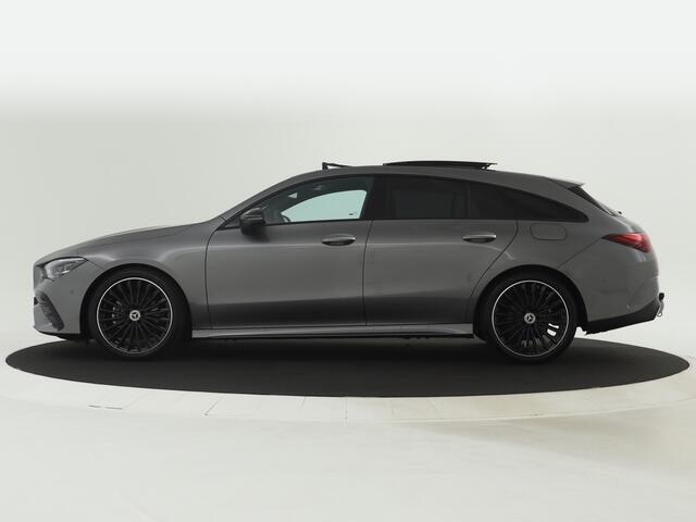 Mercedes-Benz CLA-KLASSE Shooting Brake 180 Star Edition AMG Line Plus | Trekhaak | Nightpakket | Parkeerpakket met 360°-camera | KEYLESS GO-comfortpakket | USB pakket plus | Antidiefstalpakket GUARD 360° Plus | EASY PACK achterklep |