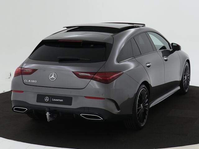 Mercedes-Benz CLA-KLASSE Shooting Brake 180 Star Edition AMG Line Plus | Trekhaak | Nightpakket | Parkeerpakket met 360°-camera | KEYLESS GO-comfortpakket | USB pakket plus | Antidiefstalpakket GUARD 360° Plus | EASY PACK achterklep |
