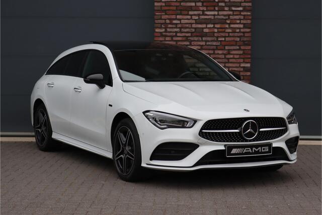 Mercedes-Benz CLA-KLASSE Shooting Brake 250 e AMG Line Aut8 | Panoramadak | Distronic+ | Memory | Camera | Sfeerverlichting | Augmented Reality | Keyless Go | Multibeam LED | Advanced Sound System |