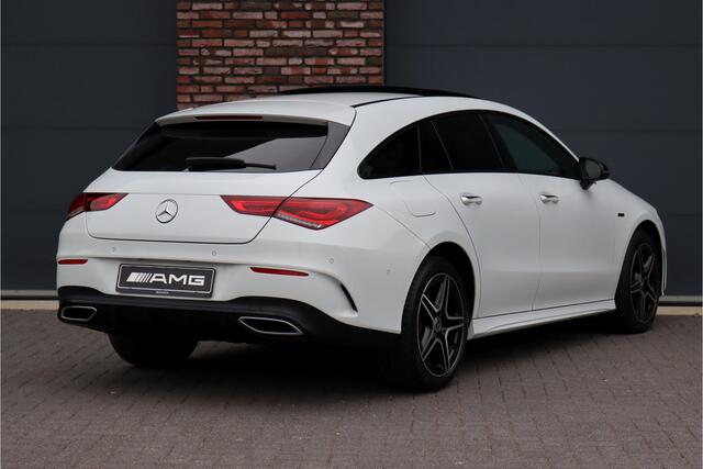 Mercedes-Benz CLA-KLASSE Shooting Brake 250 e AMG Line Aut8 | Panoramadak | Distronic+ | Memory | Camera | Sfeerverlichting | Augmented Reality | Keyless Go | Multibeam LED | Advanced Sound System |