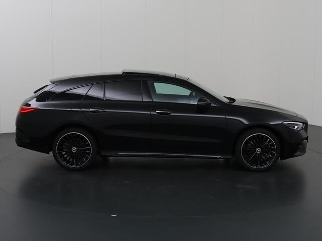 Mercedes-Benz CLA-KLASSE Shooting Brake 250 e Star Edition AMG Line Plus | Panoramaschuifdak | MULTIBEAM LED | Nightpakket | Sfeerverlichting | Multispaak Velgen