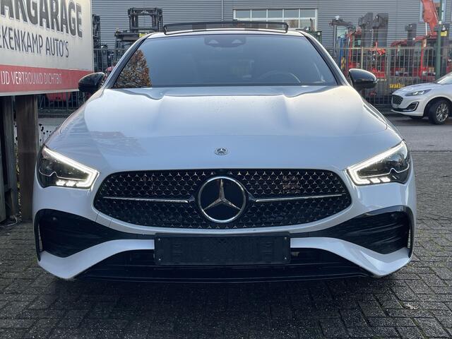Mercedes-Benz CLA-KLASSE Shooting Brake 250 e AMG Line 19"/Panoramadak/Matrix LED/Stoel + stuurverwarming + memory/Apple Carplay & Android Auto/Adaptieve cruise/Dodehoek