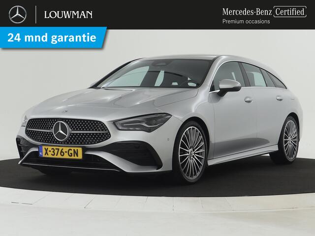 Mercedes-Benz CLA-KLASSE Shooting Brake 180 AMG Line | Achteruitrijcamera | Sfeerverlichting | Apple Carplay | Multispaaks Velgen | Inclusief 24 maanden MB Certified garantie voor Europa.