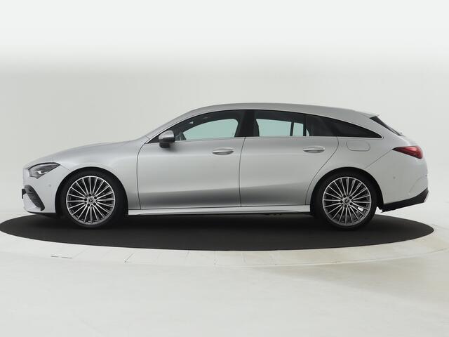 Mercedes-Benz CLA-KLASSE Shooting Brake 180 AMG Line | Achteruitrijcamera | Sfeerverlichting | Apple Carplay | Multispaaks Velgen | Inclusief 24 maanden MB Certified garantie voor Europa.