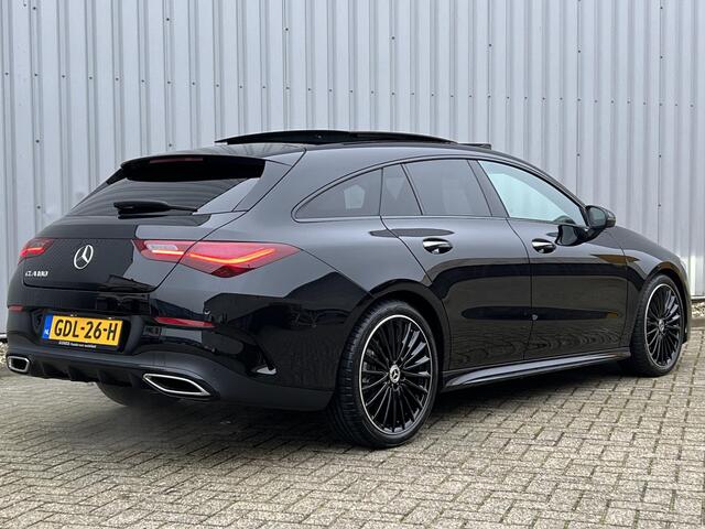 Mercedes-Benz CLA-KLASSE Shooting Brake 180 Star Edition AMG Line | Night Pakket | Panoramadak | Sfeerverlichting | Stoelverwarming | Achteruitrijcamera | Parkeersensoren | Elektrisch Inklapbare Buitenspiegels