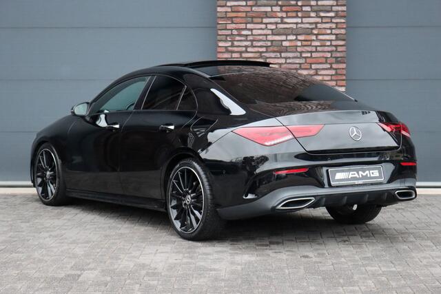 Mercedes-Benz CLA-KLASSE 180 AMG Line Aut7 | Panoramadak | Memory | Sfeerverlichting | Camera | Advanced Sound System | Keyless Go | Zitcomfortpakket | Cruise Control | Multibeam LED |