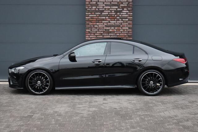 Mercedes-Benz CLA-KLASSE 180 AMG Line Aut7 | Panoramadak | Memory | Sfeerverlichting | Camera | Advanced Sound System | Keyless Go | Zitcomfortpakket | Cruise Control | Multibeam LED |