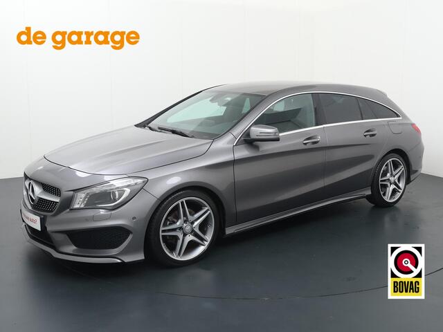 Mercedes-Benz CLA-KLASSE Shooting Brake 180 Ambition | Automaat | Multifunctioneel stuurwiel | Flippers | Automatische verlichting | Bluetooth | Spraakbediening | Navi FullMap | Parkeersensoren | Dynamic Select | Automatische achterklep | Deurvergrendeling | Lm18'' |