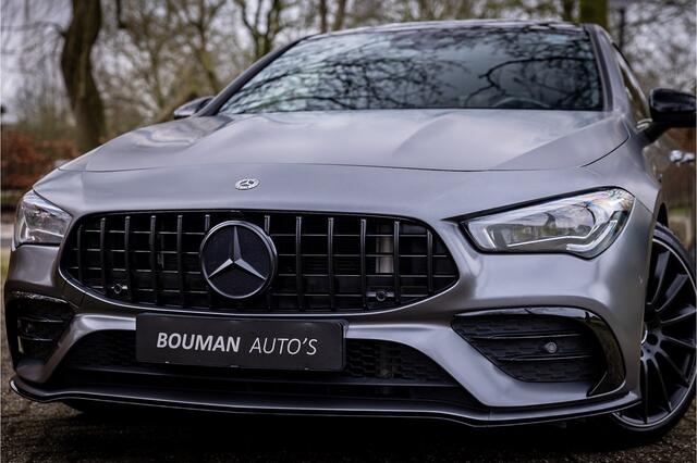 Mercedes-Benz CLA-KLASSE Shooting Brake AMG 35 4MATIC Premium Magno Grey Akrapovic Burmester Panorama Night