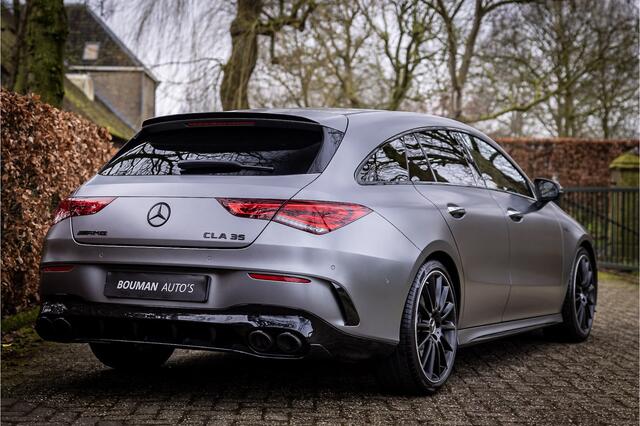 Mercedes-Benz CLA-KLASSE Shooting Brake AMG 35 4MATIC Premium Magno Grey Akrapovic Burmester Panorama Night