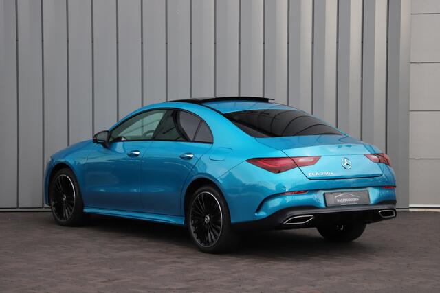 Mercedes-Benz CLA-KLASSE 250 e AMG | Head-up | Keyles-go | Burmester | Sfeerverlichting | Multi-beam | ACC | Leder | Stuurverwarming | Pano | 2023.