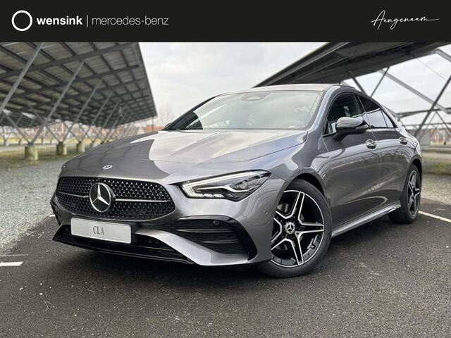 Mercedes-Benz CLA-KLASSE 180 Star Edition AMG Line | Panoramadak | 18-Inch | Nightpakket | Sfeerverlichting | Keyless-Go | DAB+ |