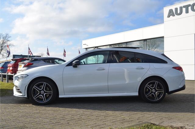 Mercedes-Benz CLA-KLASSE Shooting Brake 250 e AMG Pano | Sfeerverlichting | 2x Memory | Adaptive Cruise | Carplay | Widescreen | Night pakket | Trekhaak wegklapbaar