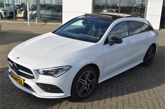 Mercedes-Benz CLA-KLASSE Shooting Brake 250 e AMG Pano | Sfeerverlichting | 2x Memory | Adaptive Cruise | Carplay | Widescreen | Night pakket | Trekhaak wegklapbaar