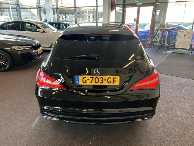 Mercedes-Benz CLA-KLASSE Shooting Brake 180 Business Solution AMG | Automaat | Achteruitrijcamera | Adaptief onderstel | Cruise control | Climate control | Navigatie | Alcantara/Lederen bekleding | Bluetooth | 18''INCH | 12/2016