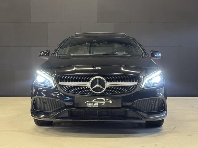 Mercedes-Benz CLA-KLASSE 180 Business Solution AMG Automaat | Panoramadak | Full LED | Sportstoelen | Stoelverwarming | Navi | Leder/Alcantara