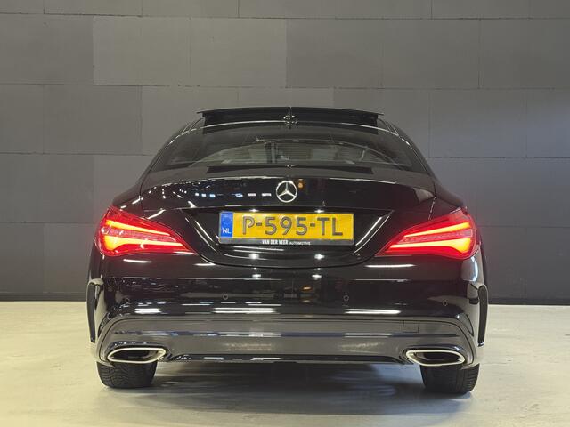 Mercedes-Benz CLA-KLASSE 180 Business Solution AMG Automaat | Panoramadak | Full LED | Sportstoelen | Stoelverwarming | Navi | Leder/Alcantara
