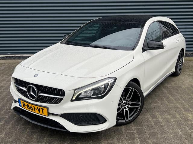 Mercedes-Benz CLA-KLASSE Shooting Brake 200 AMG Night | Panodak | Carplay | LED | Stoelverwarming | Keyless | Alcantara Sportstoelen |
