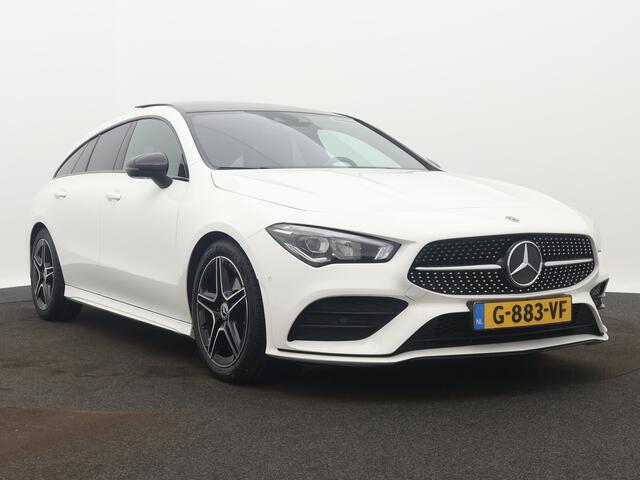 Mercedes-Benz CLA-KLASSE Shooting Brake 180 Advantage |AMG-Styling |Achteruitrijcamera | Panoramadak | Lichtmetalen velgen | Trekhaak | Parking support | Navigatie | Inclusief 24 maanden MB Certified garantie voor Europa.