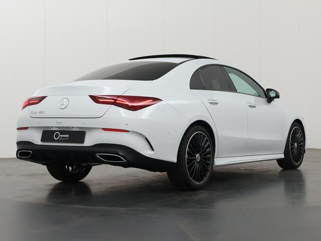 Mercedes-Benz CLA-KLASSE 180 Coupé Star Edition AMG Line | Panoramadak | Nightpakket | Multibeam Koplampen | Keyless Go | 19 Inch Multispaaks | Sfeerverlichting