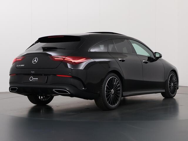 Mercedes-Benz CLA-KLASSE Shooting Brake 180 Star Edition AMG NIGHT | Panoramadak | Sfeerverlichting | Dodehoek assistent | Achteruitrijcamera | Keyless Entry | Apple Carplay | MultiBeam LED |