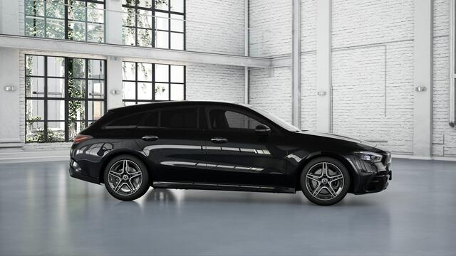 Mercedes-Benz CLA-KLASSE Shooting Brake 250 e Star Edition AMG Line | Nightpakket | KEYLESS-GO | Parkeerpakket met achteruitrijcamera | EASY PACK achterklep | Dodehoekassistent | MULTIBEAM LED | Zitcomfortpakket | Sfeerverlichting | Verwarmde stoelen vooraan |