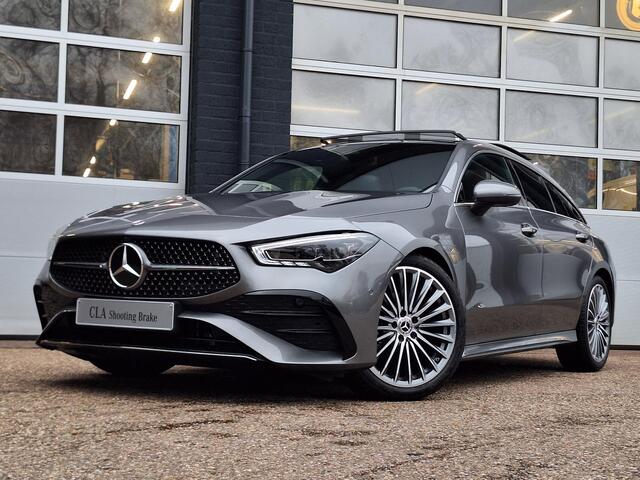 Mercedes-Benz CLA-KLASSE Shooting Brake 180 Star Edition AMG Line Mercedes-Benz CLA Shooting Brake 180 Star Edition AMG Line Panoramadak | Dodehoekassistent | MULTIBEAM LED Koplampen | Stoelverwarming | Sfeerverlichting | Achteruitrijcamera | Parkeersensoren | Showmodel