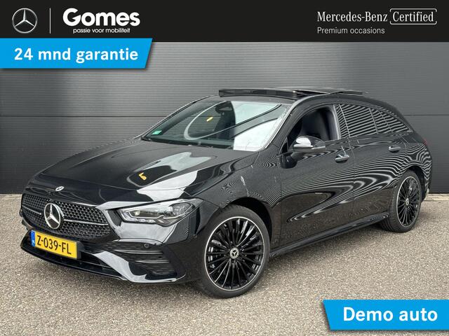 Mercedes-Benz CLA-KLASSE Shooting Brake 250 e AMG Line | Premium | Nightpakket | Panoramadak | Achteruitrijcamera | Sfeerverlichting | Stoelverwarming | Trekhaak