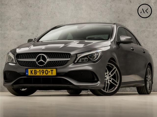 Mercedes-Benz CLA-KLASSE 180 AMG Sport Automaat (GROOT NAVI, LEDER/ALCANTARA, GETINT GLAS, DIAMOND GRILL, SPORTSTOELEN, PARKEERSENSOREN, LED KOPLAMPEN, NIEUWE APK, NIEUWSTAAT)