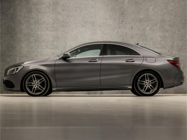 Mercedes-Benz CLA-KLASSE 180 AMG Sport Automaat (GROOT NAVI, LEDER/ALCANTARA, GETINT GLAS, DIAMOND GRILL, SPORTSTOELEN, PARKEERSENSOREN, LED KOPLAMPEN, NIEUWE APK, NIEUWSTAAT)
