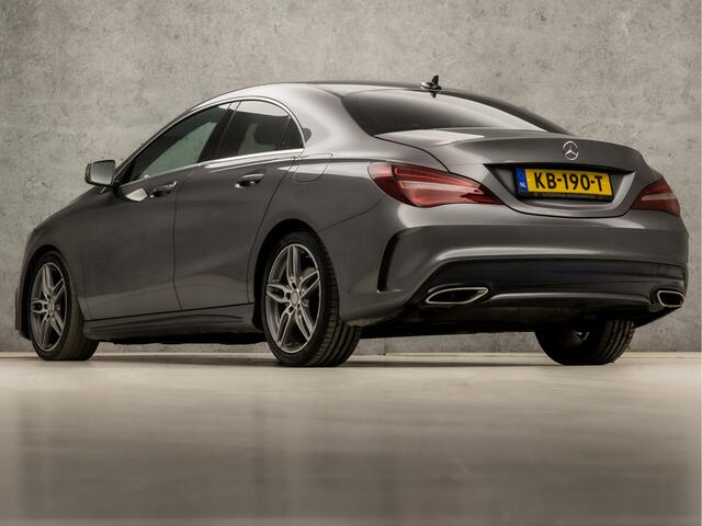 Mercedes-Benz CLA-KLASSE 180 AMG Sport Automaat (GROOT NAVI, LEDER/ALCANTARA, GETINT GLAS, DIAMOND GRILL, SPORTSTOELEN, PARKEERSENSOREN, LED KOPLAMPEN, NIEUWE APK, NIEUWSTAAT)