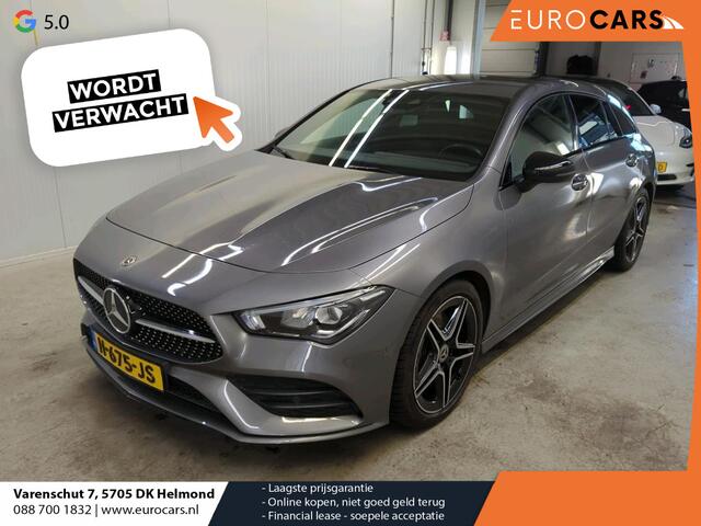 Mercedes-Benz CLA-KLASSE Shooting Brake 200 Aut. DCT AMG Line Night Pakket Plus Pakket Ambiente Verlichting Leder Alcantara Trekhaak Full LED Navigatie PDC VA + Camera