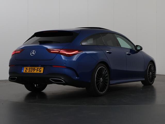 Mercedes-Benz CLA-KLASSE 180 Shooting Brake AMG Line | Panoramadak | Night Pakket | 19 inch | Sfeerverlichting | Spectraalblauw