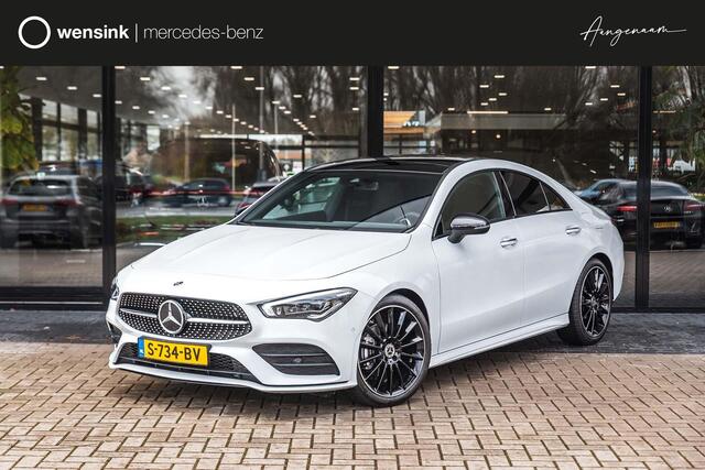 Mercedes-Benz CLA-KLASSE 180 Coupe AMG line | Distronic | Panoramadak | Multibeam LED | Sfeerverlichting | Keyless | Sfeerverlichting | Stoelverwarming | Achteruitrijcamera | DAB +