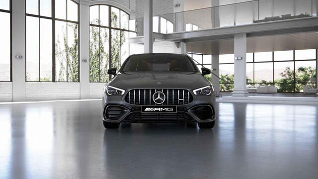 Mercedes-Benz CLA-KLASSE AMG 45 S 4MATIC+ | Burmester | Panoramadak | Keyless | Nightpakket | Dodehoekassistent | Sfeerverlichting