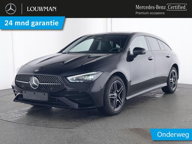 Mercedes-Benz CLA-KLASSE Shooting Brake 250 e AMG Face Lift Plug-In Hybride Edition AMG Nightpakket | Panoramadak | Burmester® | Keyless Go | Stuur- en Stoelverwarming | 360 gr Camera | Inclusief 24 maanden Mercedes-Benz Certified garantie voor Europa.
