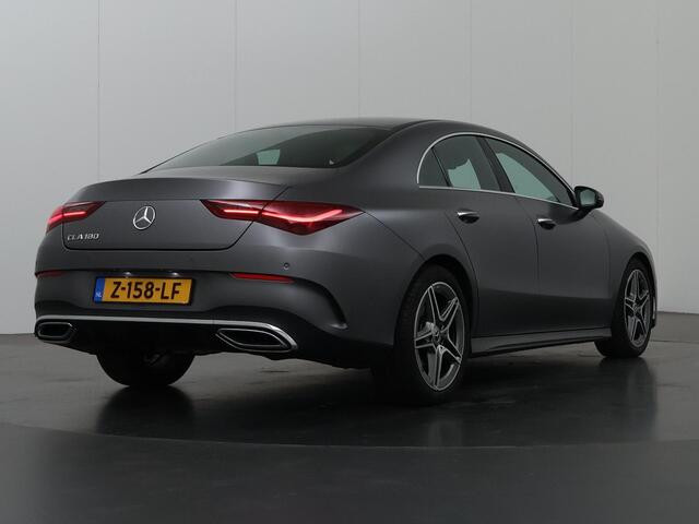 Mercedes-Benz CLA-KLASSE 180 Star Edition AMG Line | Matgrijs | Achteruitrijcamera | Sfeerverlichting | KEYLESS GO | Stoelverwarming