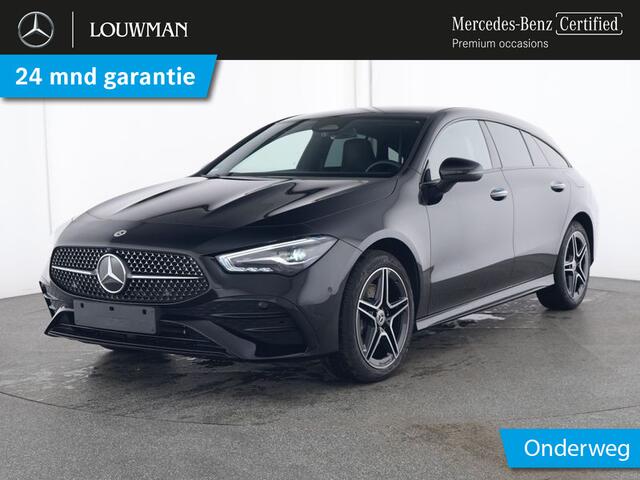 Mercedes-Benz CLA-KLASSE Shooting Brake 250 e AMG Face Lift Plug-In Hybride | AMG Line Advanced Plus | Night Pakket | 11 kW Laden | Dodehoek assist | Sfeerverlichting | Inclusief 24 maanden MB Certified garantie voor Europa.