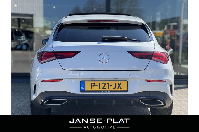 Mercedes-Benz CLA-KLASSE Shooting Brake 180 AUT Bns Sul AMG Pano | Wit Metallic | Camera |