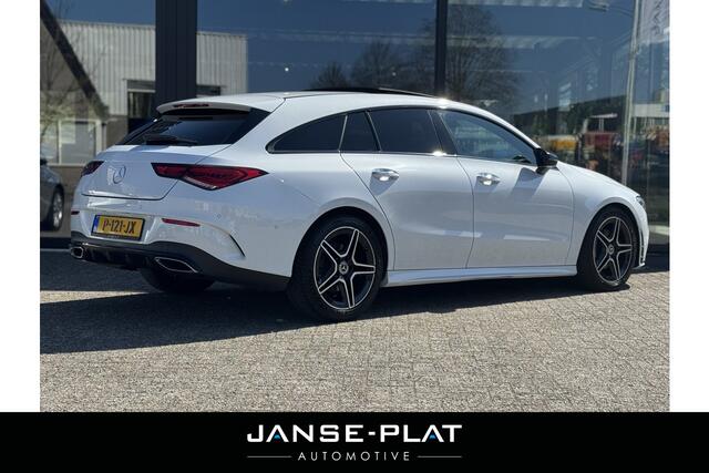 Mercedes-Benz CLA-KLASSE Shooting Brake 180 AUT Bns Sul AMG Pano | Wit Metallic | Camera |