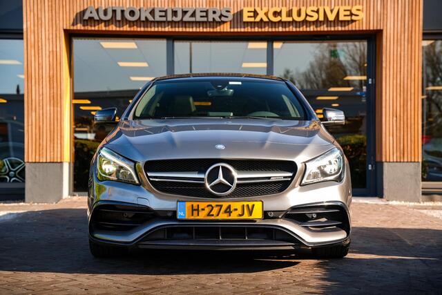 Mercedes-Benz CLA-KLASSE AMG 45 4MATIC Ambition Pano Airco Navi 19"L.M. Parkeersensoren Stoelverw.