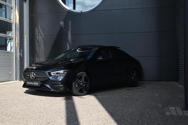 Mercedes-Benz CLA-KLASSE 180 Star Edition AMG Line | Night Pakket | Panoramadak | MULTIBEAM LED Koplampen | Dodehoekassistent | Apple CarPlay | Android Auto | Sfeerverlichting | Stoelverwarming | Achteruitrijcamera | Parkeersensoren |