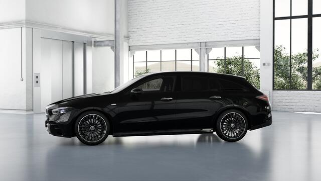 Mercedes-Benz CLA-KLASSE Shooting Brake 250 e Business Solution AMG | Trekhaak | AMG Line Plus pakket | Nightpakket | Parkeerpakket met 360°-camera | Antidiefstalpakket GUARD 360° Plus | EASY PACK achterklep | KEYLESS-GO |
