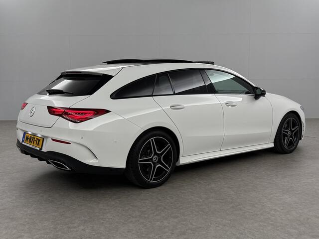 Mercedes-Benz CLA-KLASSE 180 AMG Pano Sfeer LED Virtual Camera Clima Carplay Cruise Navi 18"LMV PDC Stoelverw.