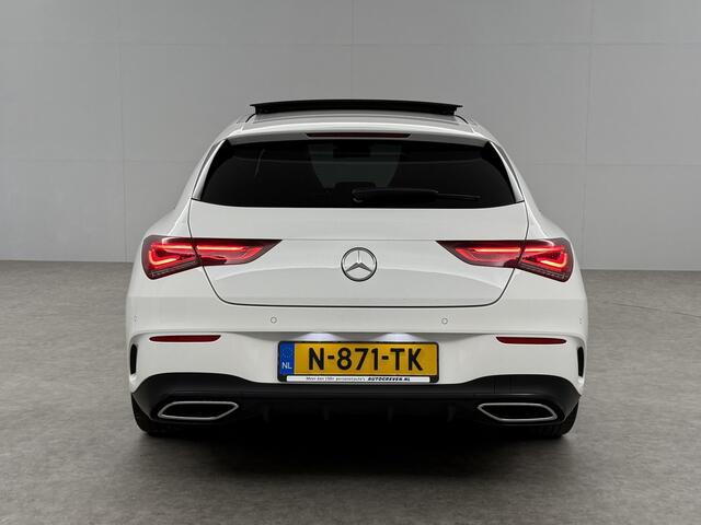 Mercedes-Benz CLA-KLASSE 180 AMG Pano Sfeer LED Virtual Camera Clima Carplay Cruise Navi 18"LMV PDC Stoelverw.
